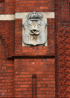 Stafford Street Drill Hall - Crest and Ceramic